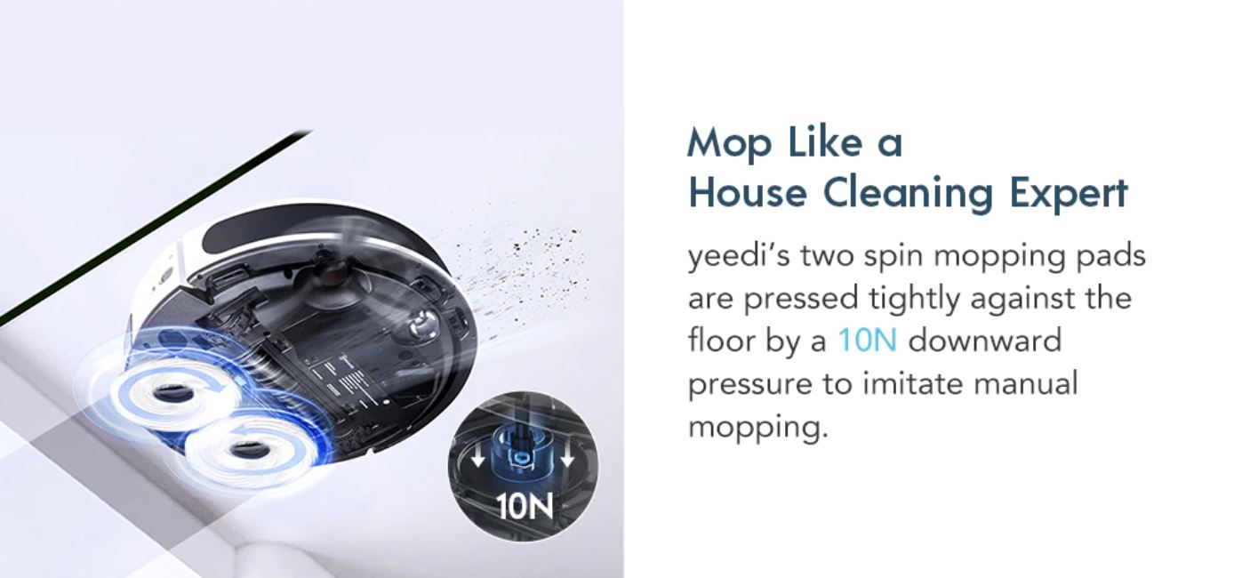 nowe produkty Aliexpress - mopowanie yeedi ultimate robot mop
