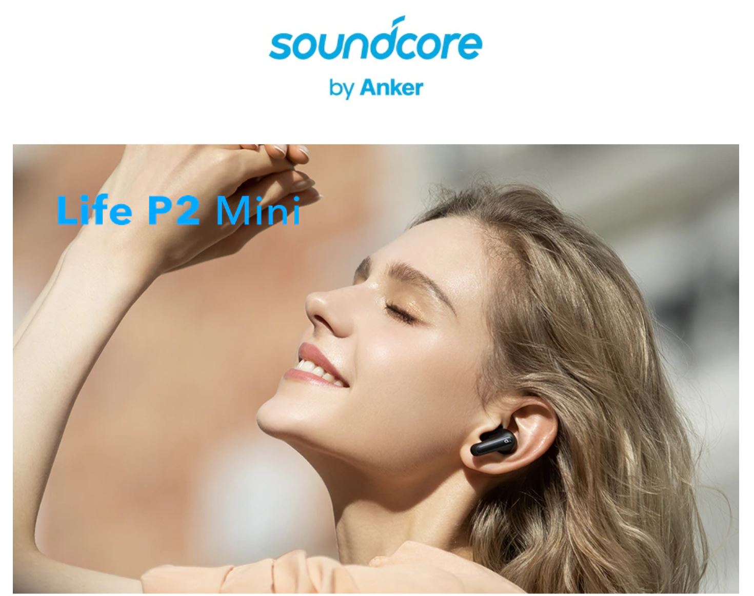 odkrywaj najnowsze innowacje - słuchawki soundcore by Anker Life P2 Mini