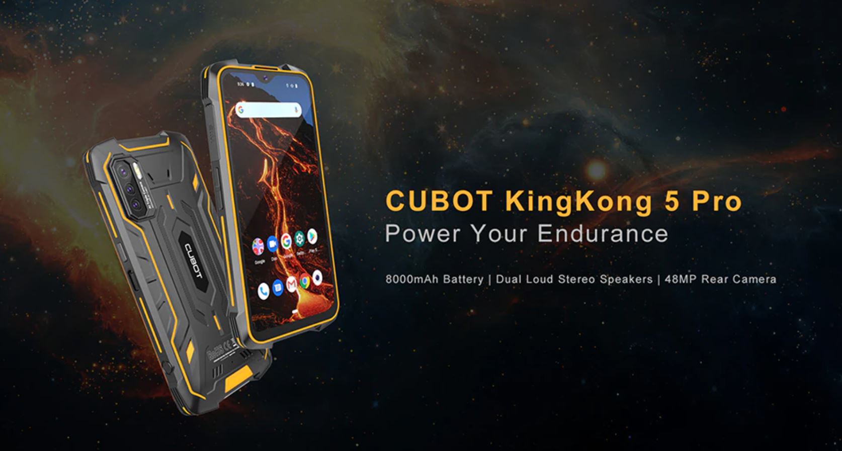 wyprzedaż smartfonów w Aliexpress na koniec wakacji - CUBOT KingKong 5 Pro