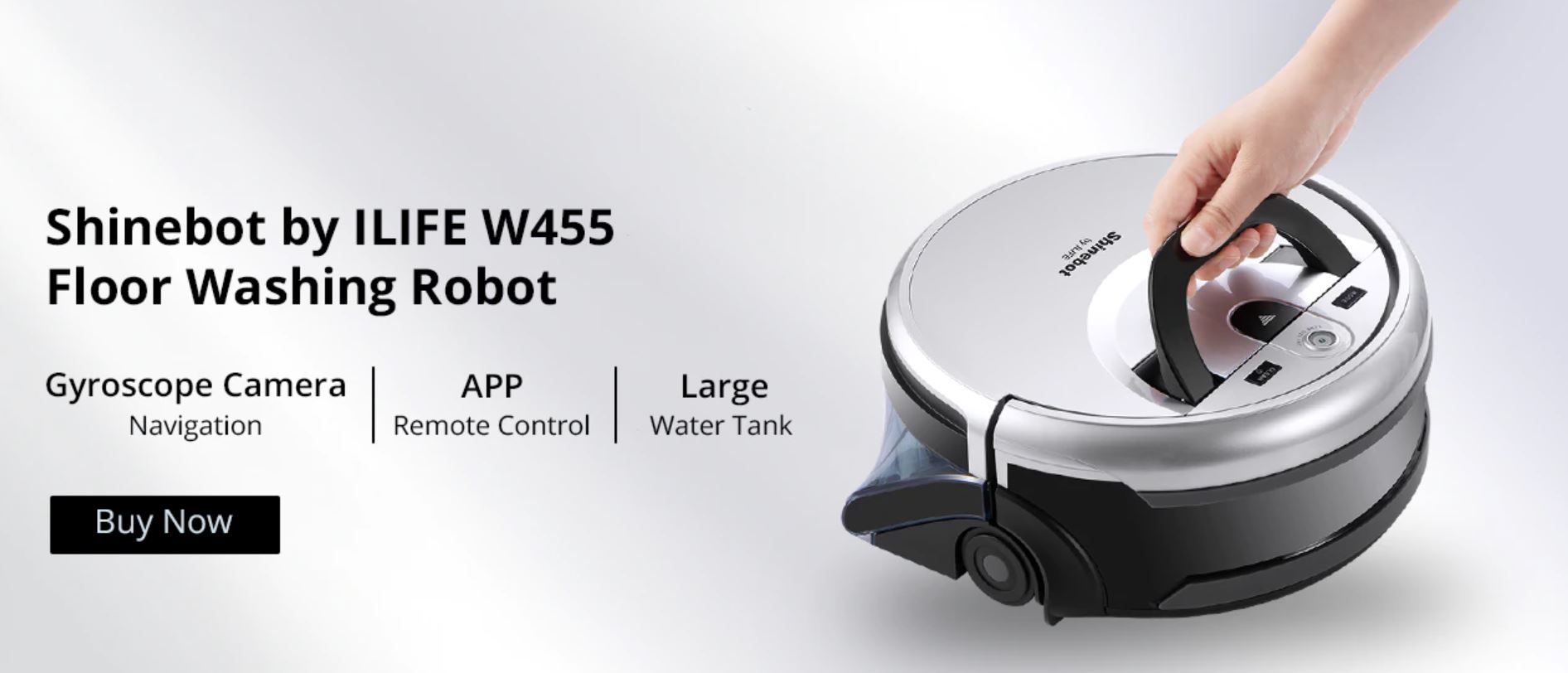Shinebot by iLife W455 - Floor Washing Robot - robot mopujący podłogi