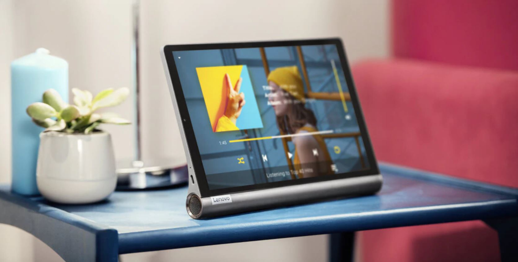 TOP 10 najpopularniejszych tabletów w ofercie RTV Euro AGD - Lenovo Yoga Smart Tab - promocja