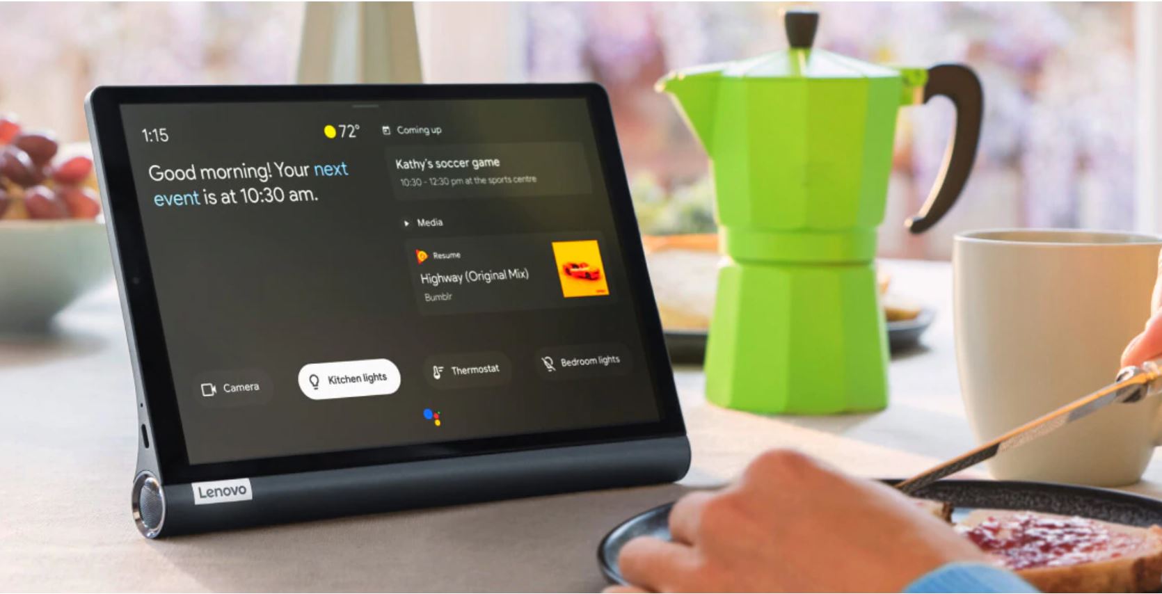 TOP 10 najpopularniejszych tabletów w ofercie RTV Euro AGD - Lenovo Yoga Smart Tab