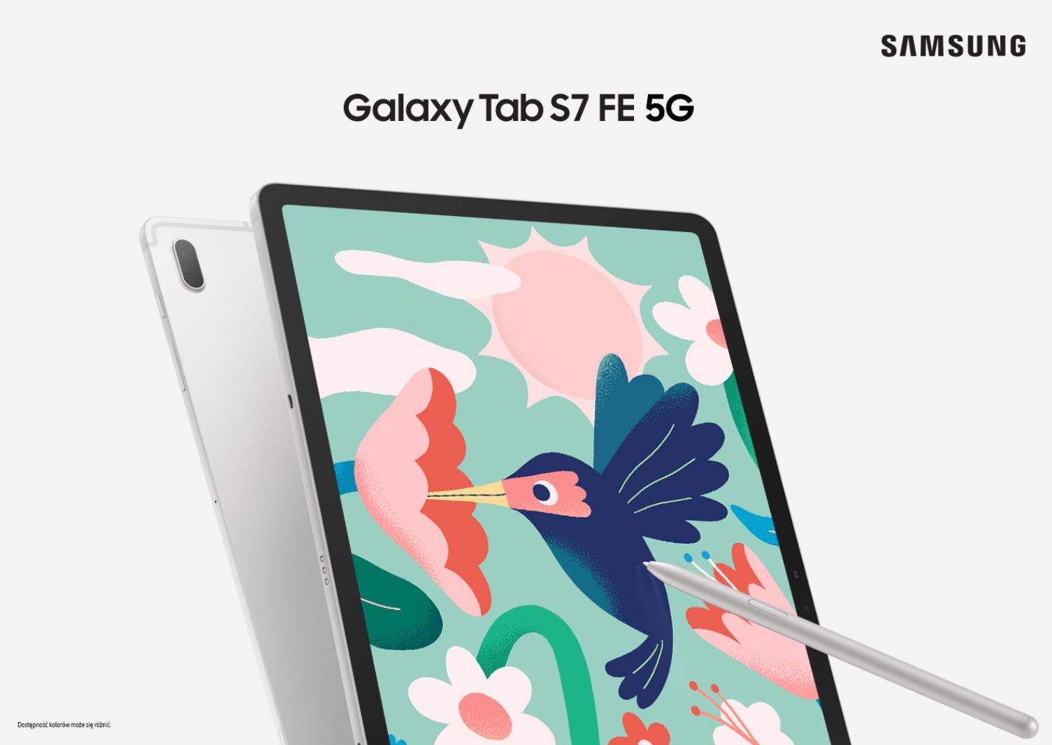 TOP 10 najpopularniejszych tabletów w ofercie RTV Euro AGD - Samsung Galaxy Tab S7 FE 5G