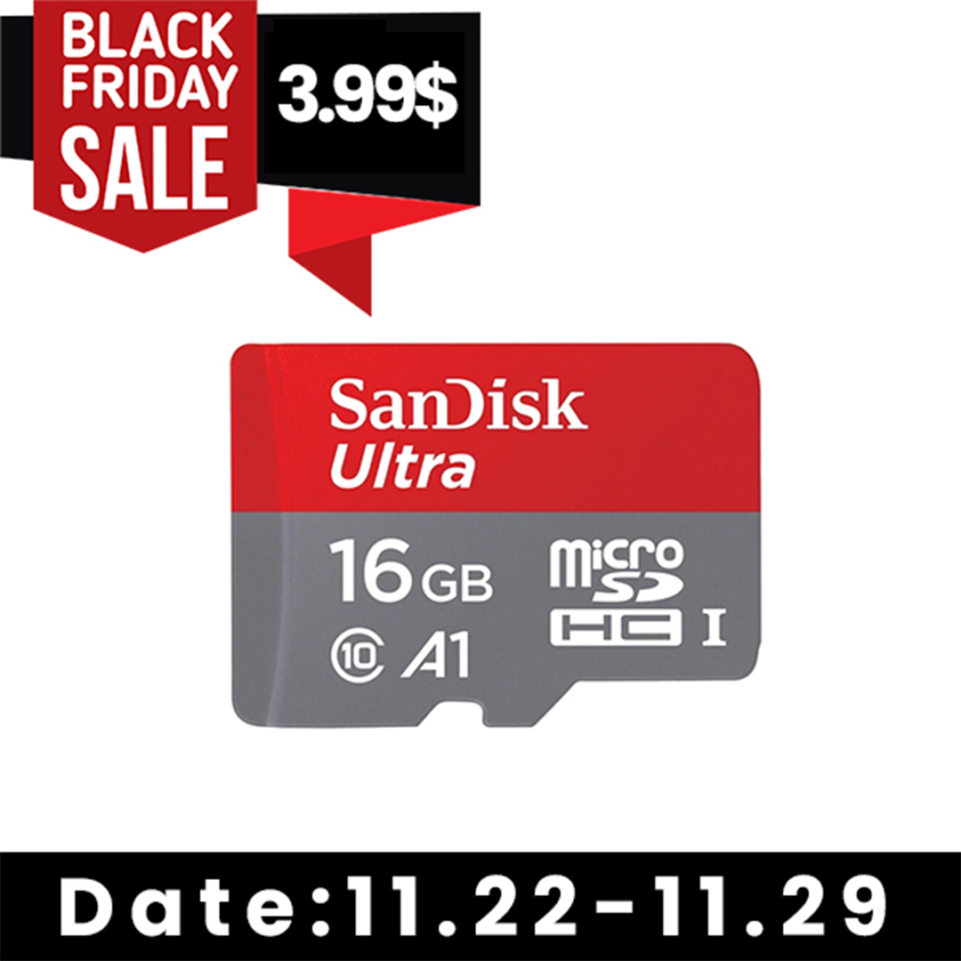 Karty microSD SanDisk Ultra - promocja Black Friday
