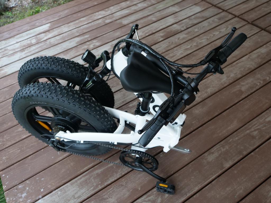 ADO A20F - recenzja rewelacyjnego roweru elektrycznego typu fatbike - złożony rower