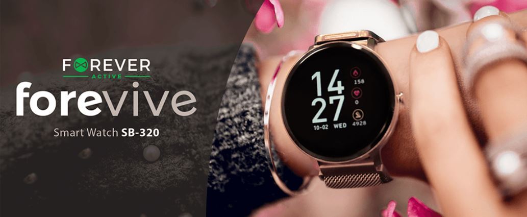 damski smartwatch forever - TOP 10 pomysłów na prezent świąteczny dla Niej