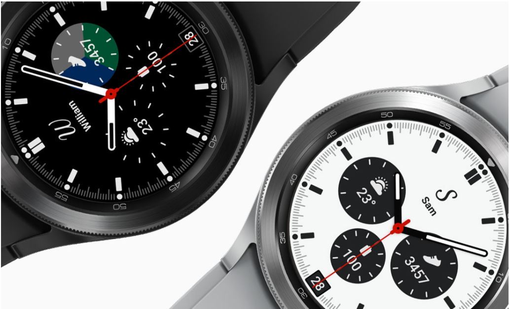 Smartwatch, czy smartband Czym się różnią i jakie modele warto obecnie kupić - Samsung Galaxy Watch4 Classic - tarcze