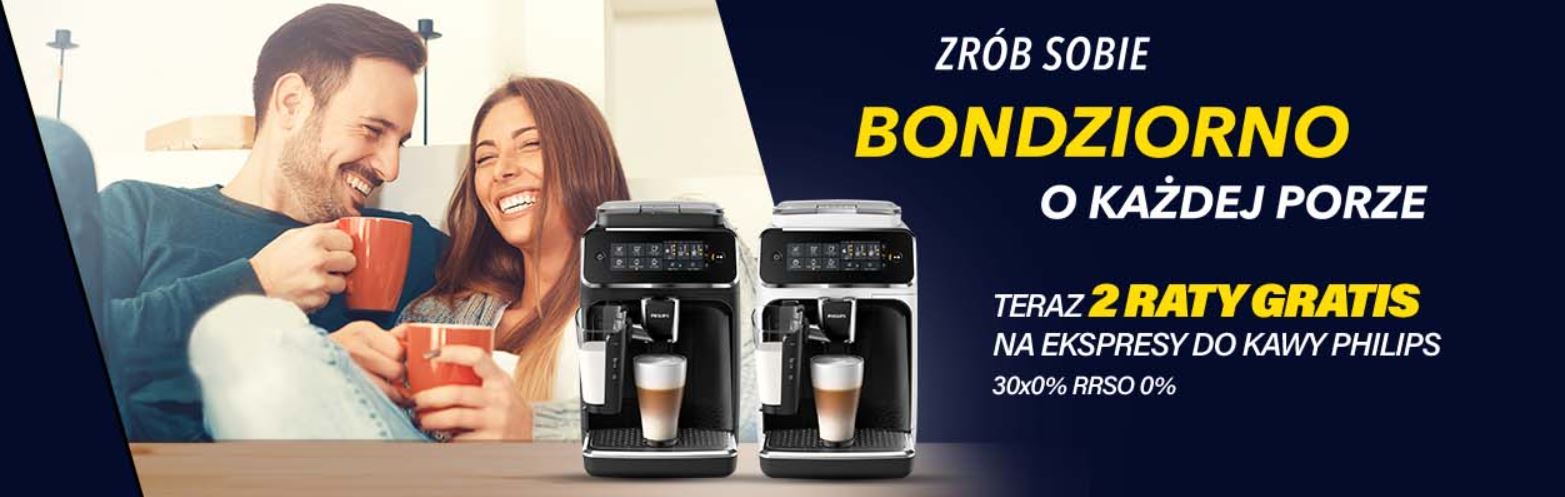 promocja walentynkowa RTV Euro AGD - bondziorno - promocja ekspresów do kawy philips