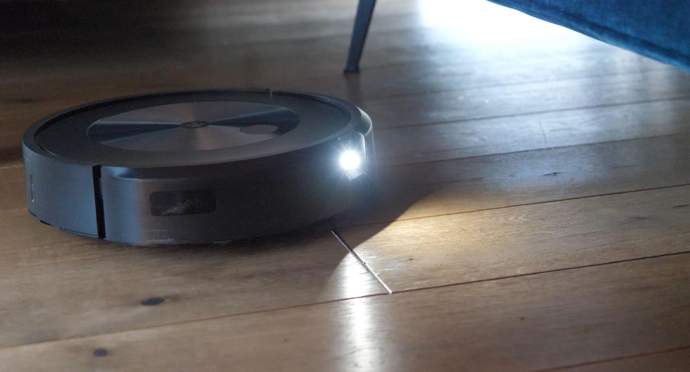 Roomba - lampa kamery