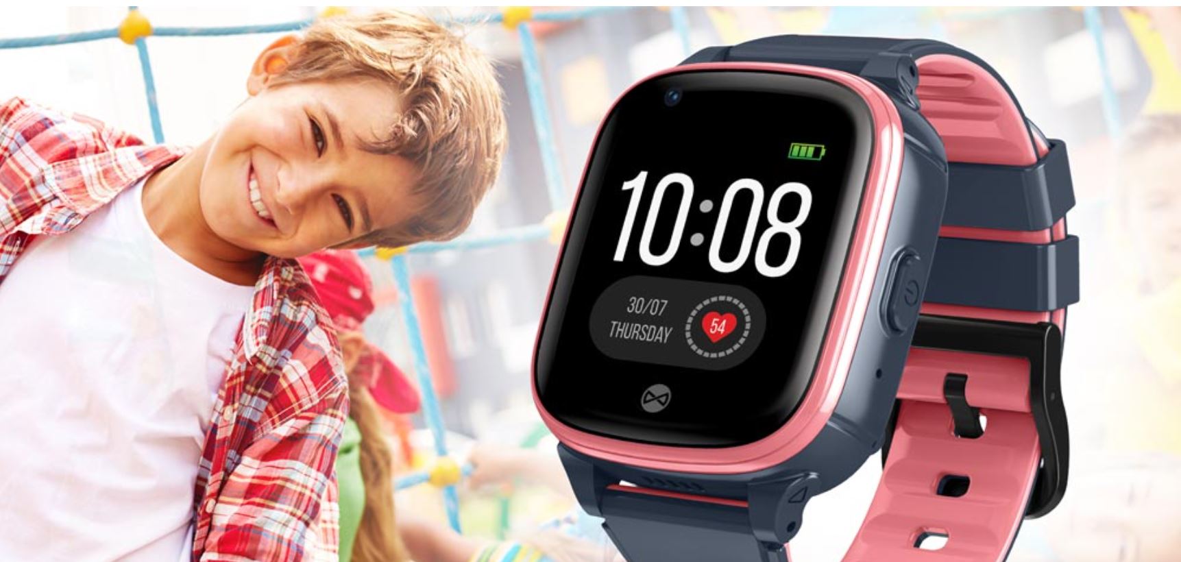 10 najlepszych pomysłów na prezent komunijny z RTV Euro AGD - smartwatch Forever Look Me KW-500 - dla chłopca i dziewczynki