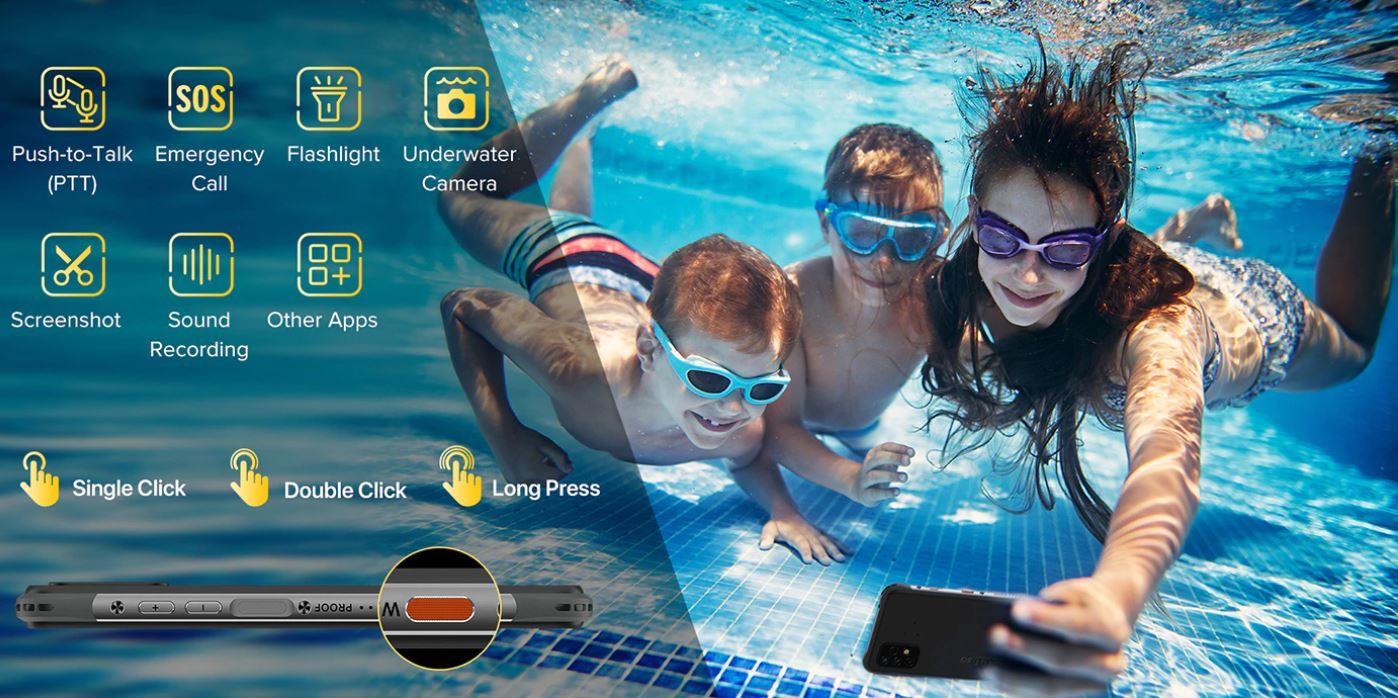 smartfony z AliExpress - UMIDIGI BISON GT2 5G Series - zdjęcia pod wodą