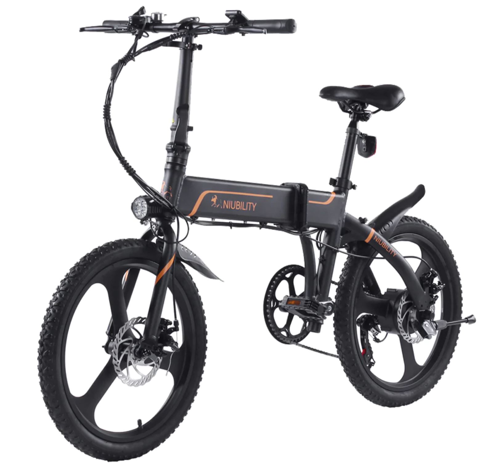 Niubility B20 - mały rower elektryczny w dobrej cenie - front