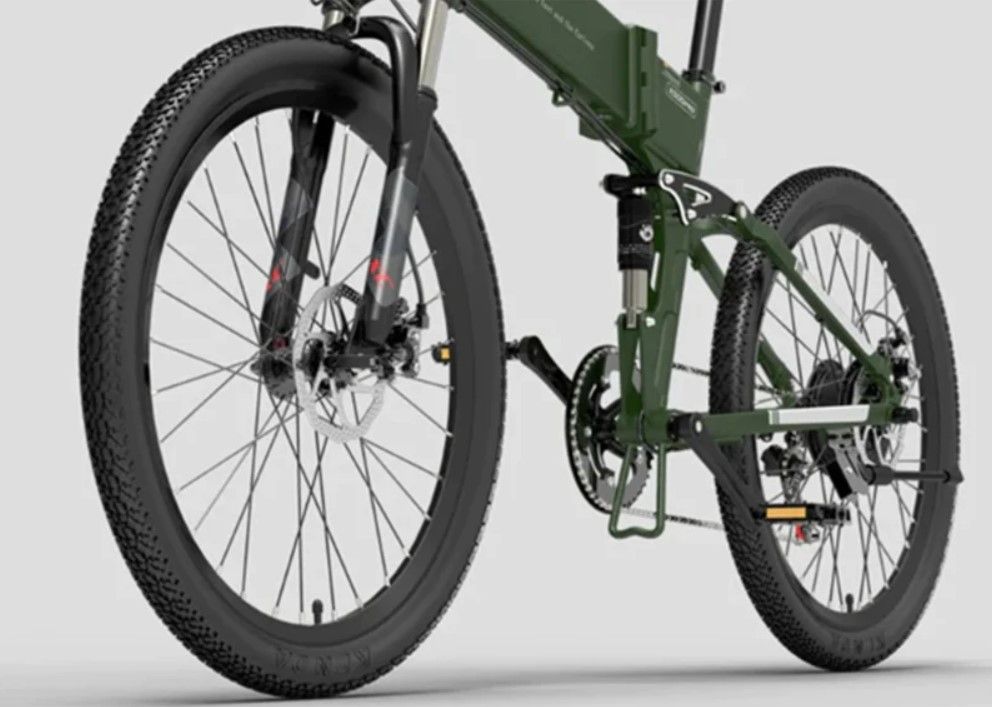 Bezior X500 Pro - elektryczny rower górski - opony