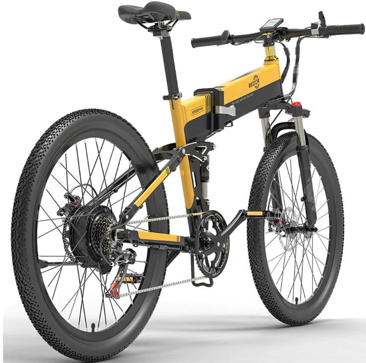 Bezior X500 Pro - elektryczny rower górski - tył roweru