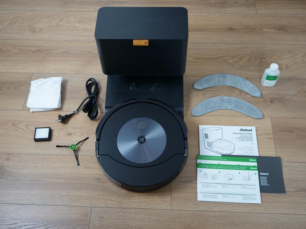 iRobot Roomba Combo j7+ - recenzja topowego robota sprzątającego z funkcją mopowania - zestaw