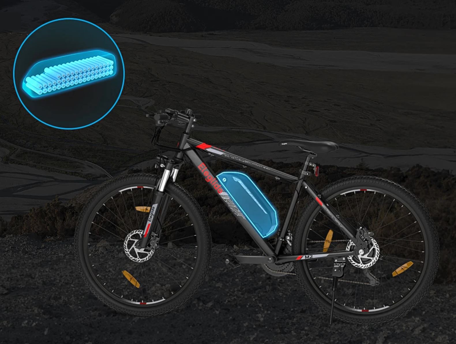 Eleglide M2 - premiera roweru elektrycznego - wytrzymała bateria