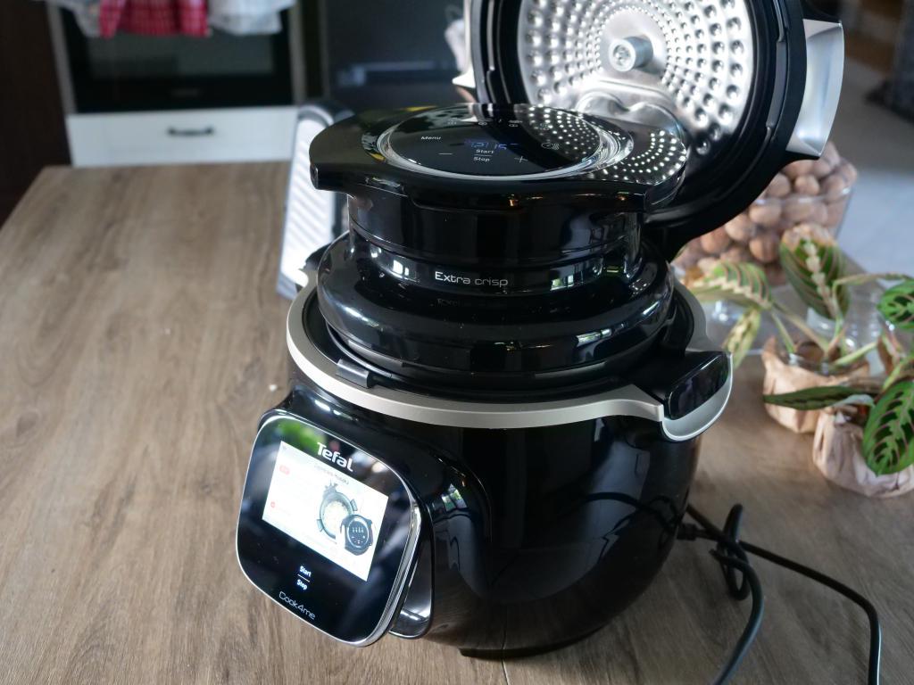 Tefal Cook4Me Touch wifi - jako AirFryer