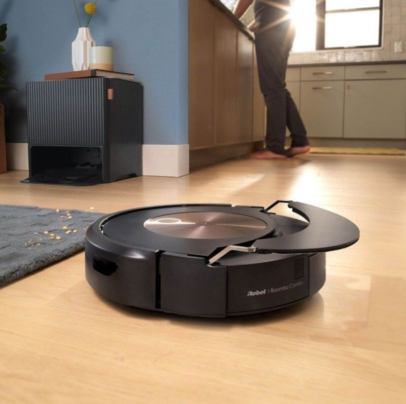 iRobot Roomba Combo j9+ - chowanie mopa