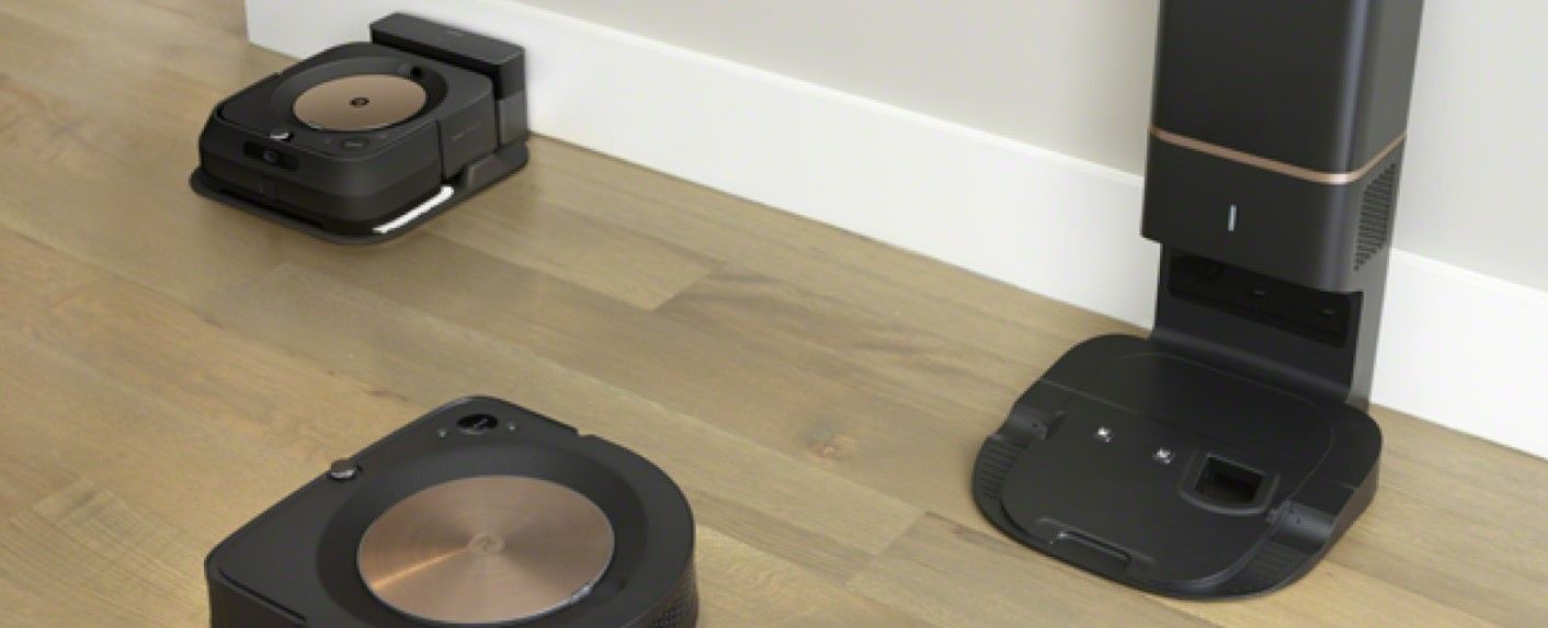 robot odkurzający Roomba i robot mopujący Braava