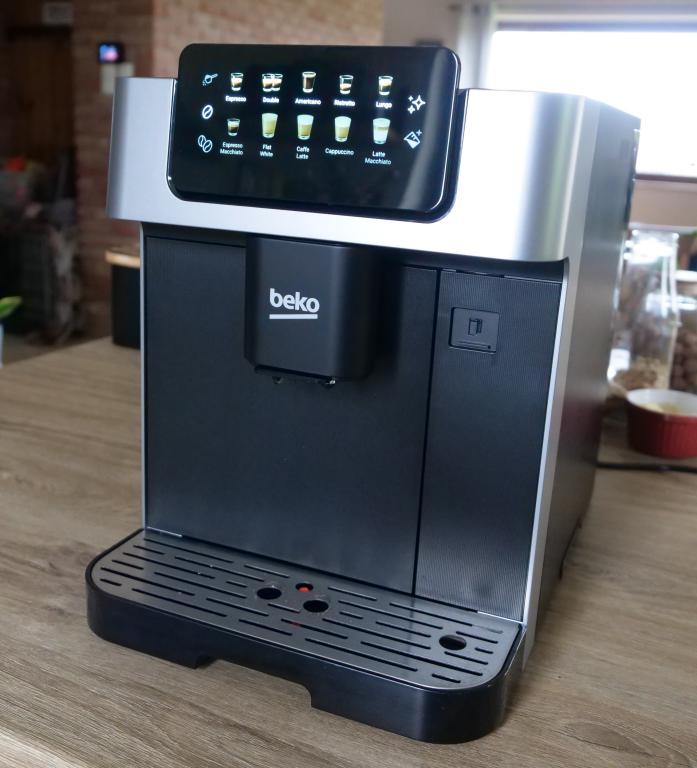 BEKO CaffeExperto CEG7304X - recenzja automatycznego ekspresu do kawy - ekspres bez pojemnika na mleko
