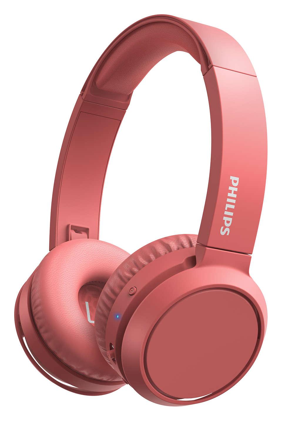TOP 10 pomysłów na prezent komunijny dla dziewczynki - słuchawki bezprzewodowe Philips BASS+