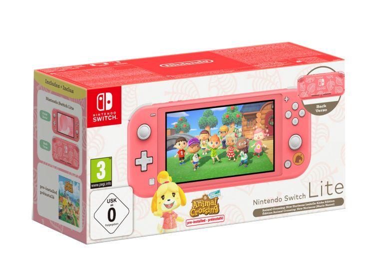 Nintendo Switch Lite - różowa - pomysł na prezent dla dziewczynki - konsola dla dziewczynki