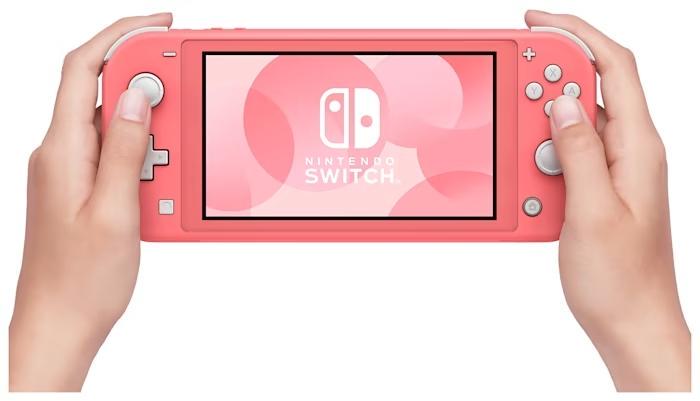 Nintendo Switch Lite - różowa - pomysł na prezent dla dziewczynki
